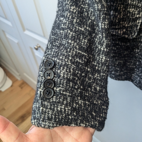 WILFRED ARITZIA Women Blazer Size 0 Fabric Made In Italy Elegant Feminine - Picture 5 of 12